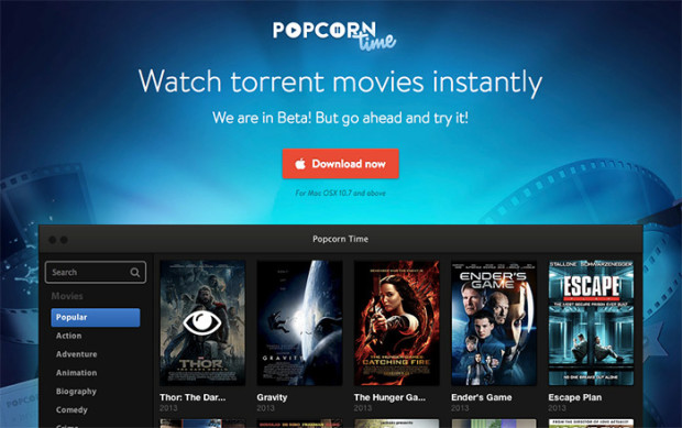 popcorn time se android tv