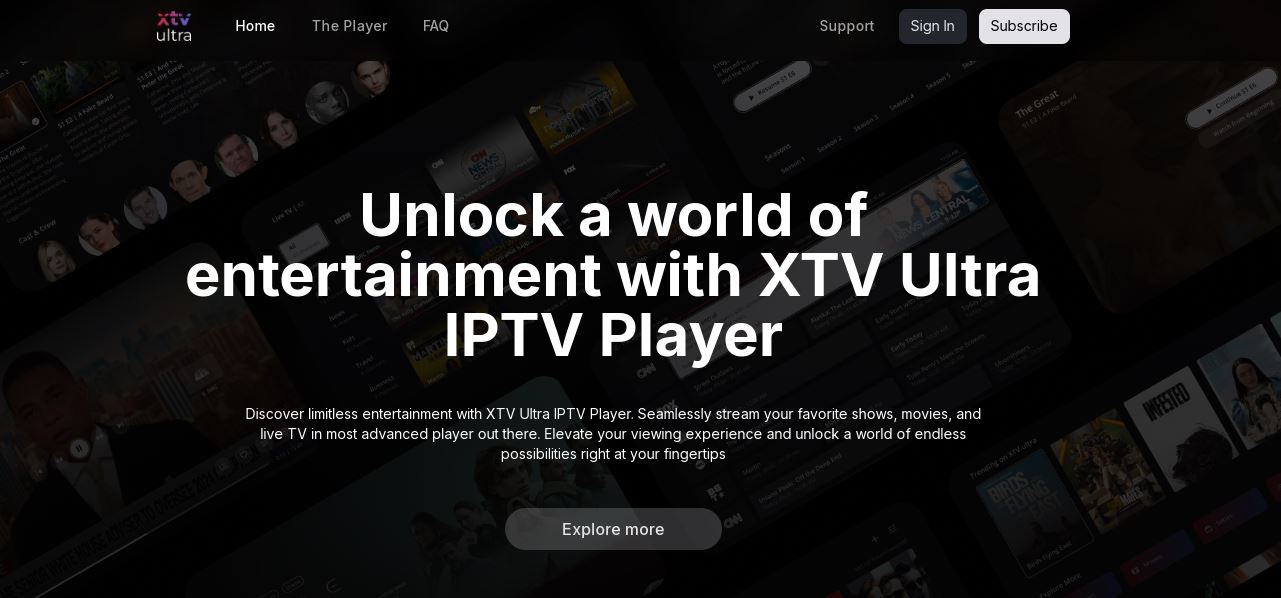 XTV Ultra IPTV Player