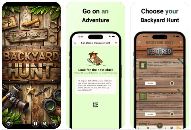 Backyard Hunt QR Fun Adventure